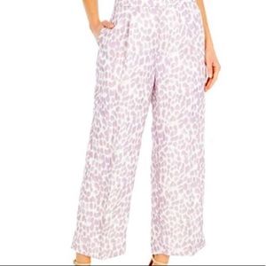 J. Crew Taryn Ankle Pant in Lilac Leopard 6P